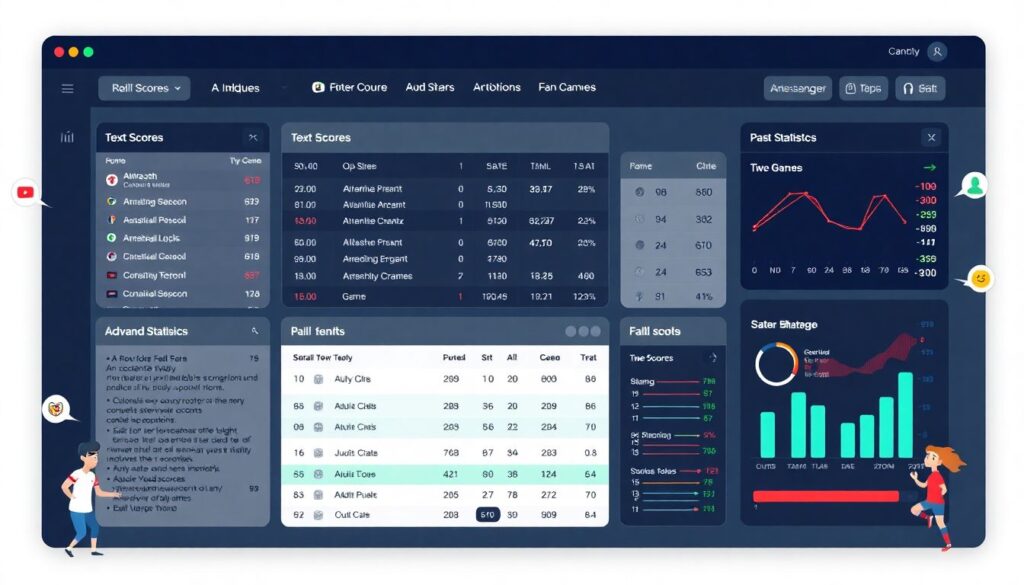 Где смотреть результаты параллельных матчей тура в реальном времени - иллюстрация