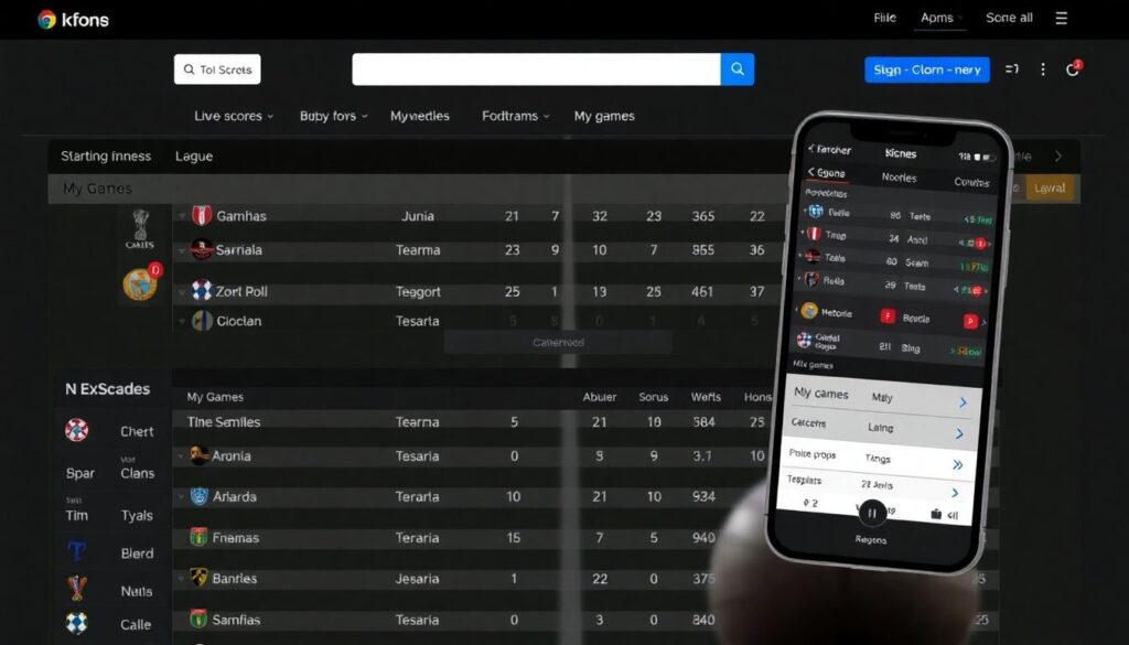 Как быстро сверять счет и состав по параллельно идущим матчам - иллюстрация