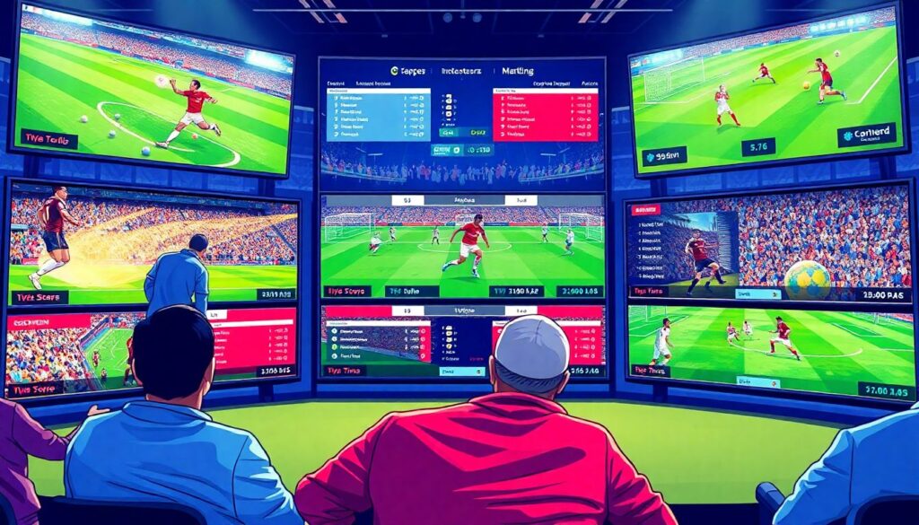 Как быстро сверять счет и состав по параллельно идущим матчам - иллюстрация