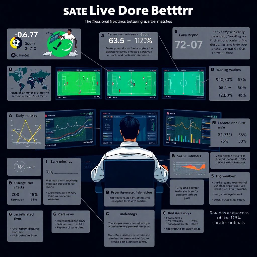 Что важно проверить в первые минуты параллельных матчей в ставках на спорт